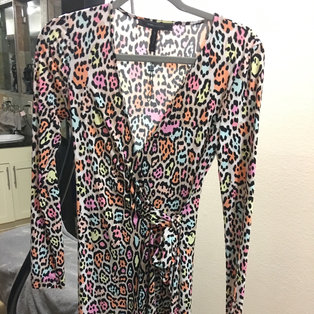 BCBG wrap up dress